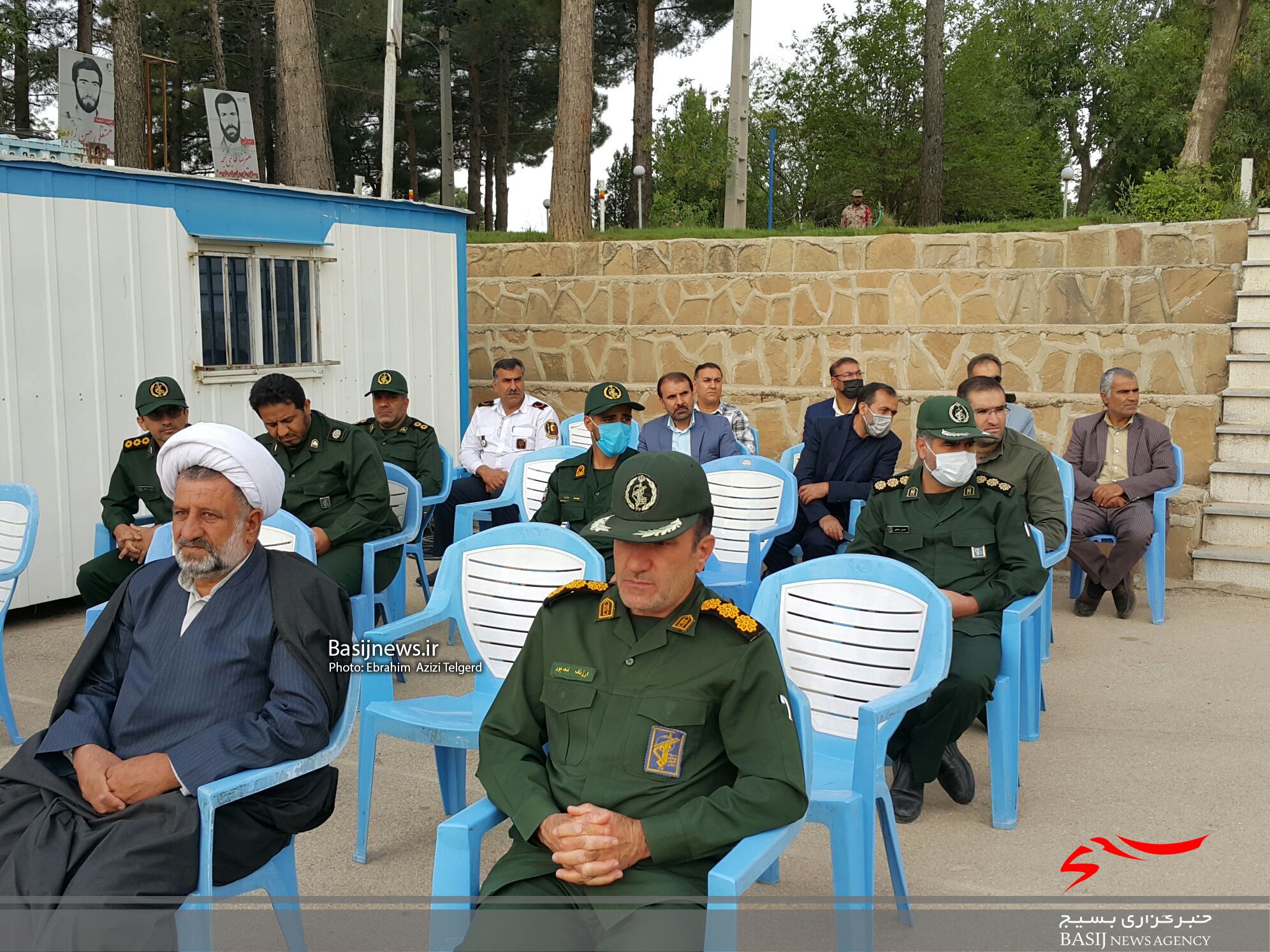 صبحگاه مشترک نیروهای مسلح در سپاه فتح