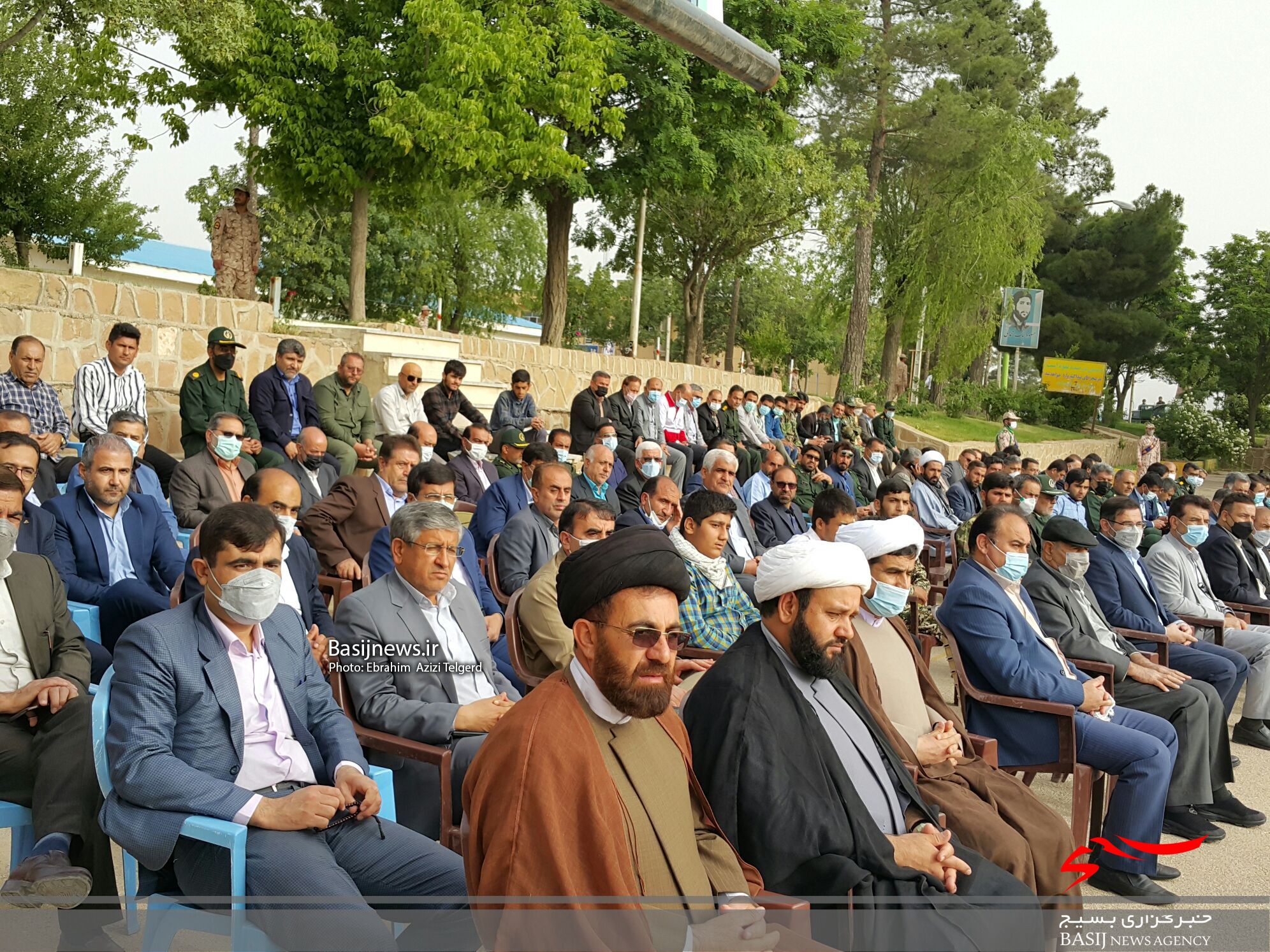 صبحگاه مشترک نیروهای مسلح در سپاه فتح