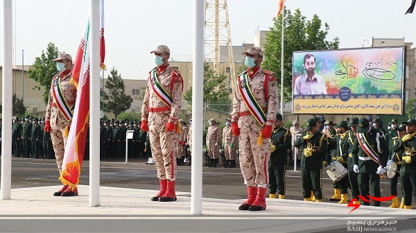 رژه مشترک نیروهای مسلح اردبیل به مناسبت سالروز آزادسازی خرمشهر در سپاه استان