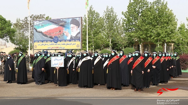رژه مشترک نیروهای مسلح اردبیل به مناسبت سالروز آزادسازی خرمشهر در سپاه استان