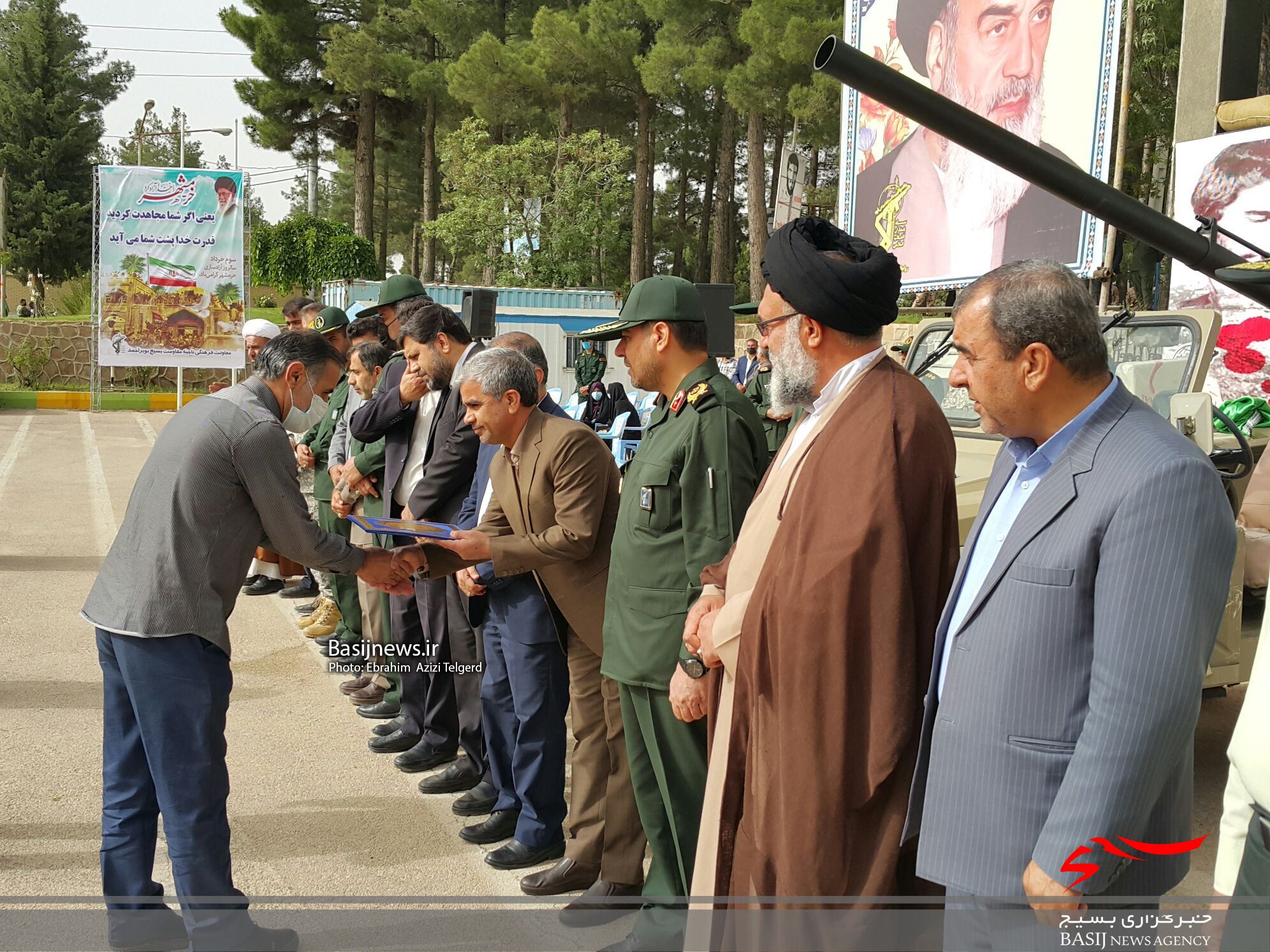 صبحگاه مشترک نیروهای مسلح در سپاه فتح کهگیلویه و بویراحمد