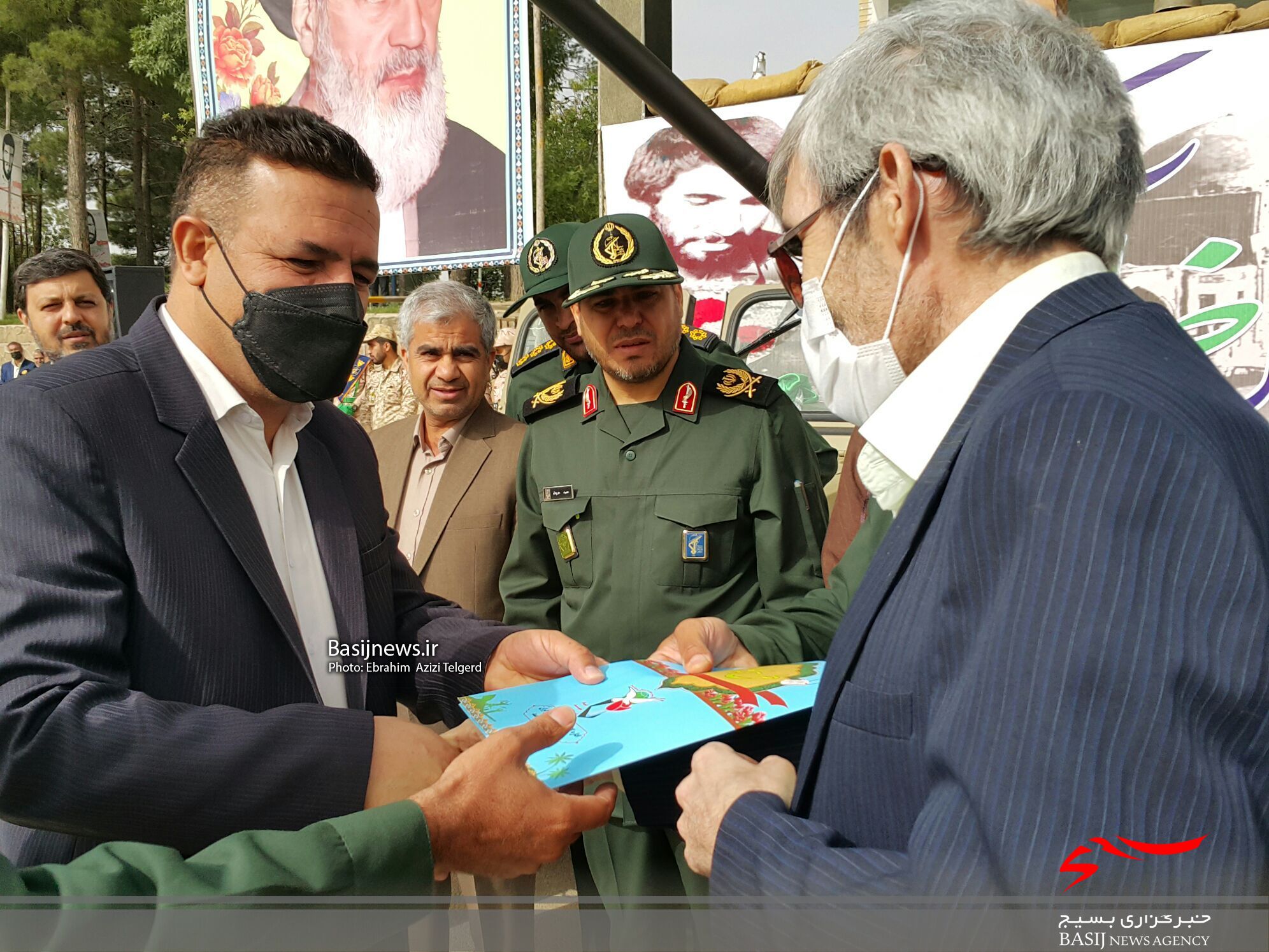 صبحگاه مشترک نیروهای مسلح در سپاه فتح کهگیلویه و بویراحمد