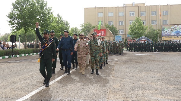 رژه مشترک نیروهای مسلح در اردبیل