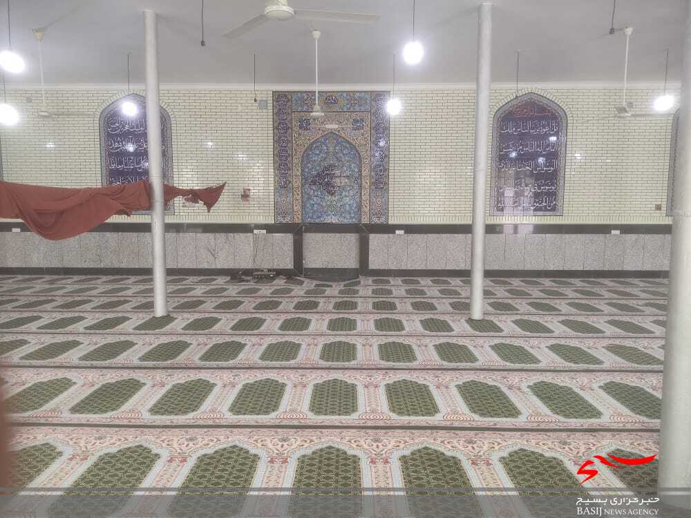 اقدام ارزشمند بسیج سازندگی ناحیه مقاومت بسیج گچساران در مسجد چهاربیشه