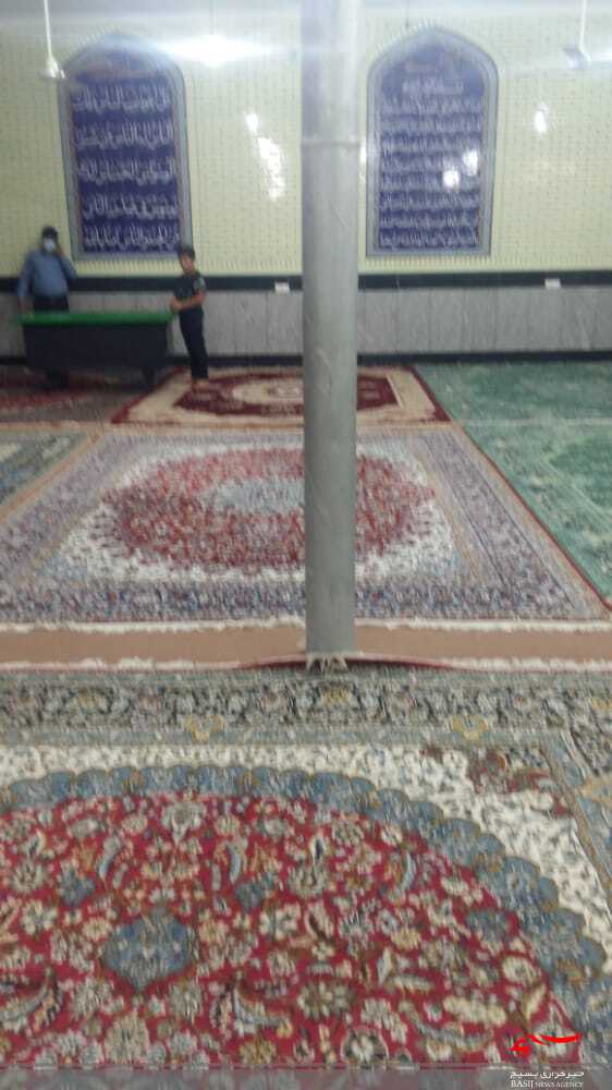 اقدام ارزشمند بسیج سازندگی ناحیه مقاومت بسیج گچساران در مسجد چهاربیشه