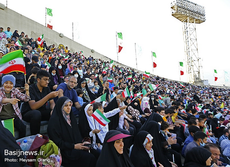 حماسه حضور دهه هشتاد و نودی ها در اجتماع بزرگ و خانوادگی «سلام فرمانده»