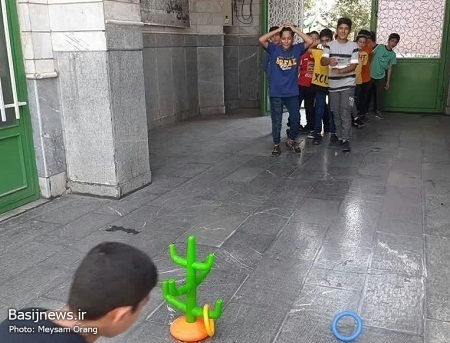 افتتاحیه اردوی تابستانه ی بسیج نوجوانان ناحیه مالک اشتر