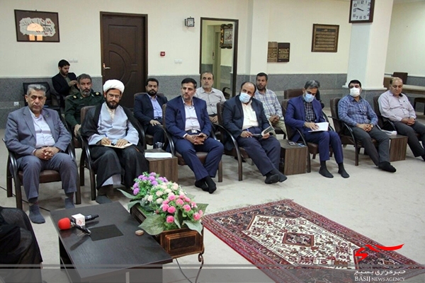 برگزاری نشست ستاد بزرگداشت شهید شاخص بسیج حقوقدانان در بوشهر