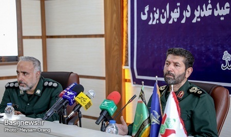 نشست خبری فرمانده سپاه محمد رسول‌الله (ص) تهران بزرگ