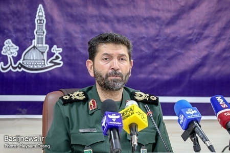 نشست خبری فرمانده سپاه محمد رسول‌الله (ص) تهران بزرگ