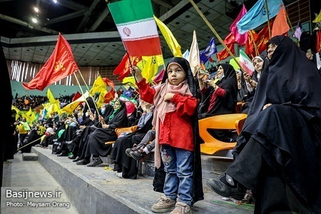 اجتماع «مهر فاطمی» در ورزشگاه آزادی