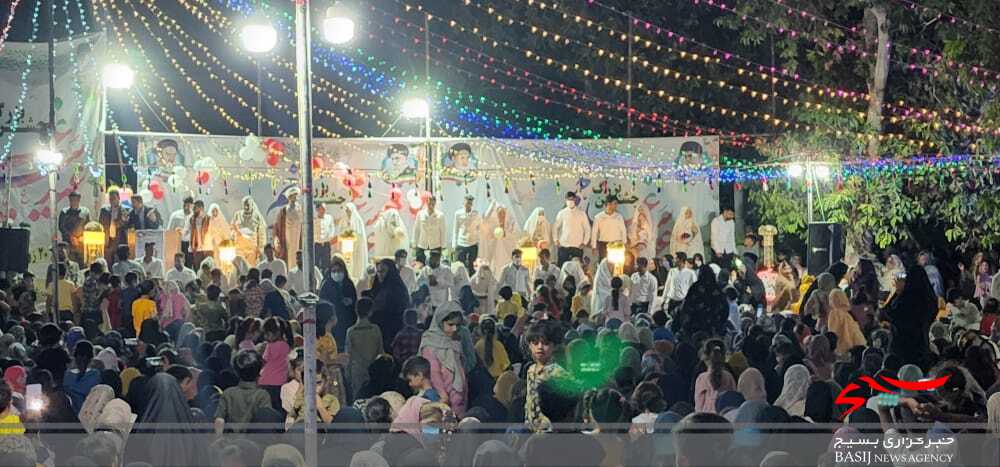برگزاری جشن عید غدیر با کمک مسئولین ، مردم،بسیجیان،و ناحیه سپاه در شهرستان فاریاب