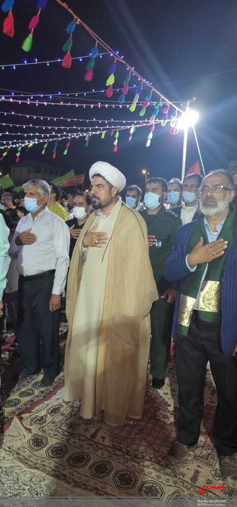برگزاری جشن عید غدیر با کمک مسئولین ، مردم،بسیجیان،و ناحیه سپاه در شهرستان فاریاب
