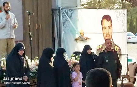 سالگرد شهادت شهید مدافع حرم بهرام مهرداد