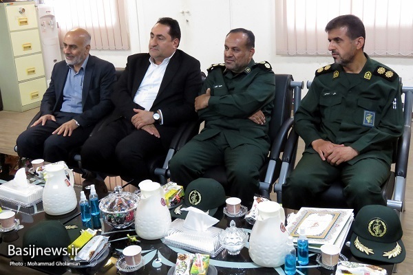 دیدار سردار رزمجو با رئیس سازمان قضایی نیروهای مسلح استان بوشهر