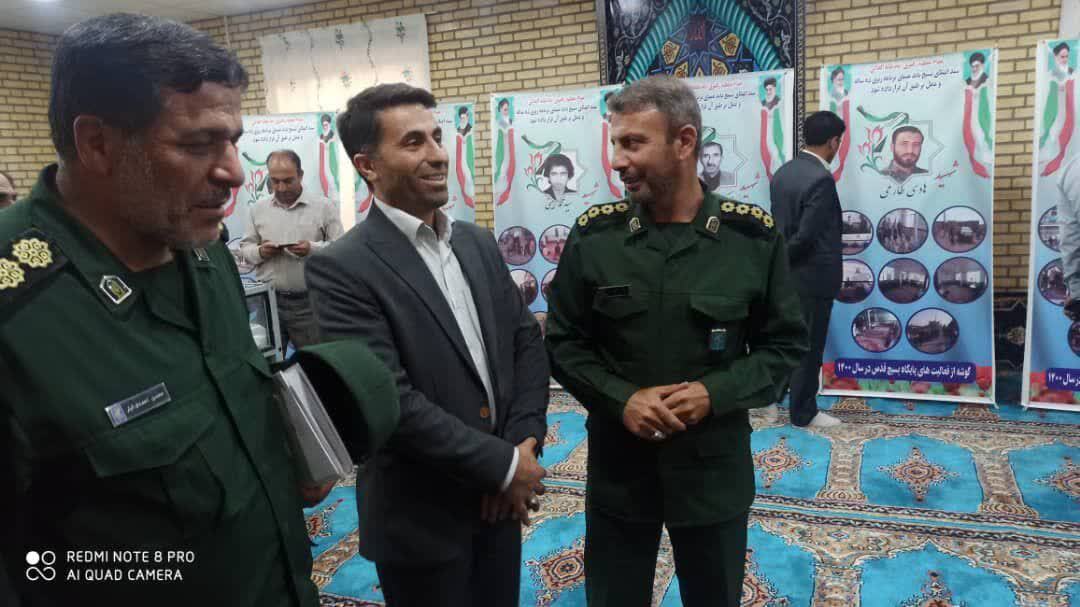 افتتاح نمایشگاه طرح اسوه پایگاه های بسیج در شهرستان ابهر افتتاح نمایشگاه طرح اسوه پایگاه های بسیج در شهرستان ابهر