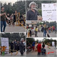 اجرای تئاتر خیابانی در محله هدف قرارگاه اجتماعی نظرآباد