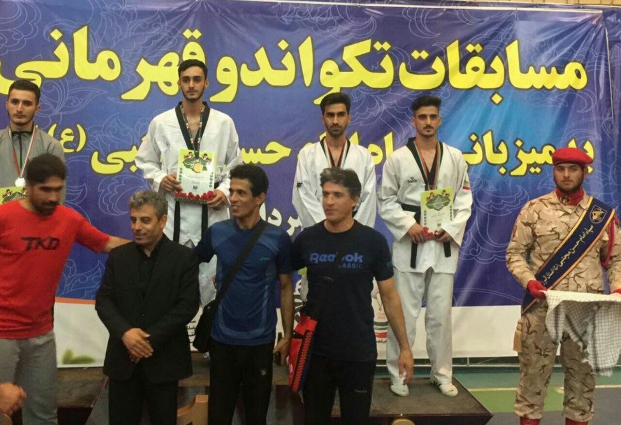 درخشش ورزشکاران بسیجی استان سمنان در مسابقات تکواندو بسیج