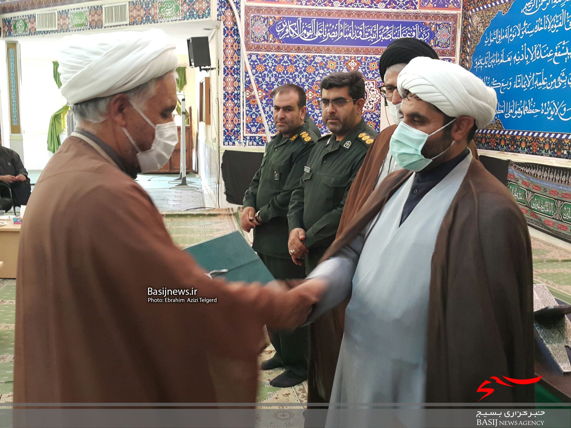 مسئول جدید دفتر نمایندگی ولی فقیه در تیپ ۴۸ فتح منصوب شد + ( تصاویر)