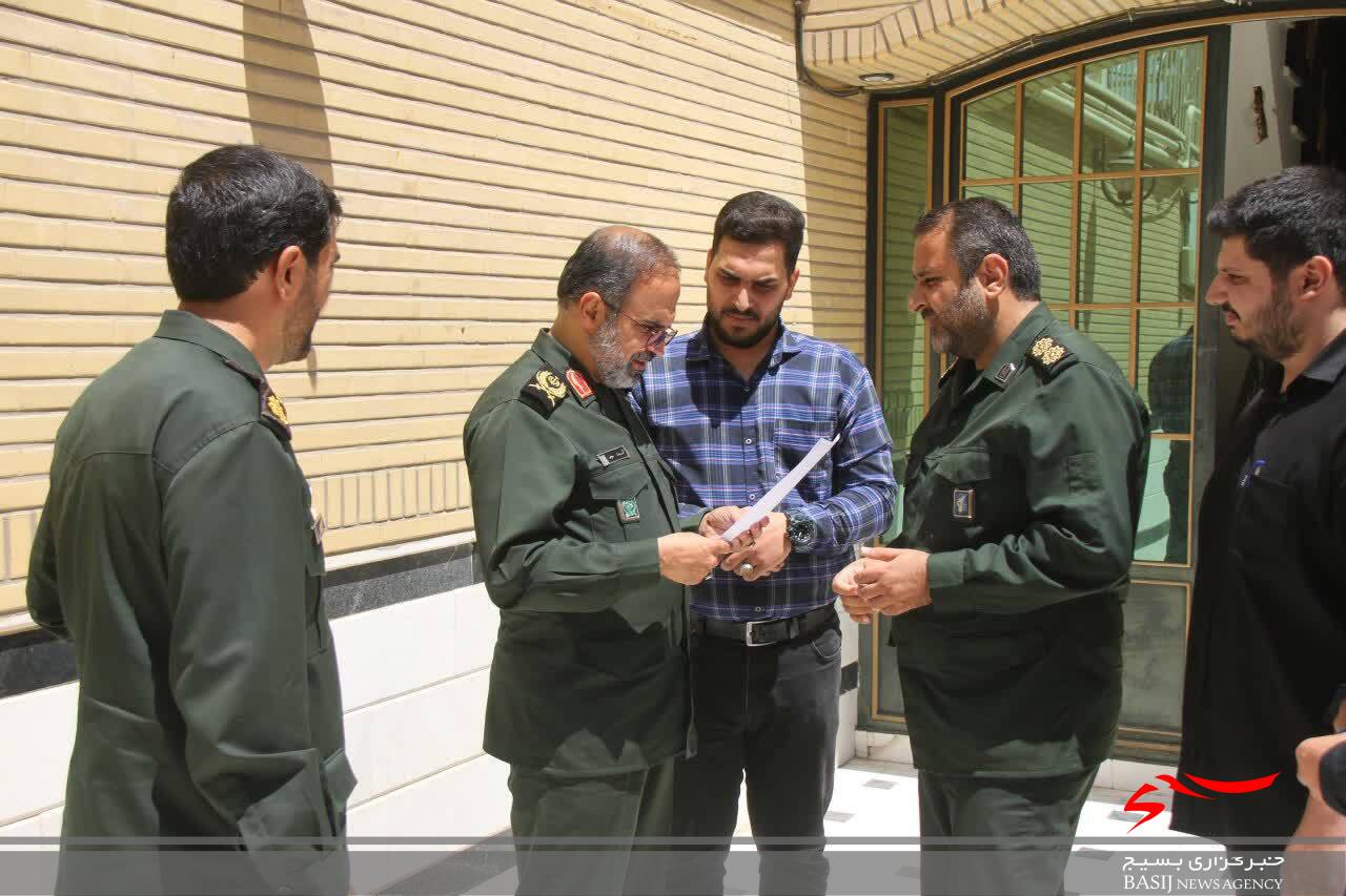 بازدید سردار موحد از عملکرد بسیجیان اصناف قم&nbsp;