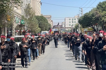 کاروان عزاداری ظهر عاشورا و شام غریبان