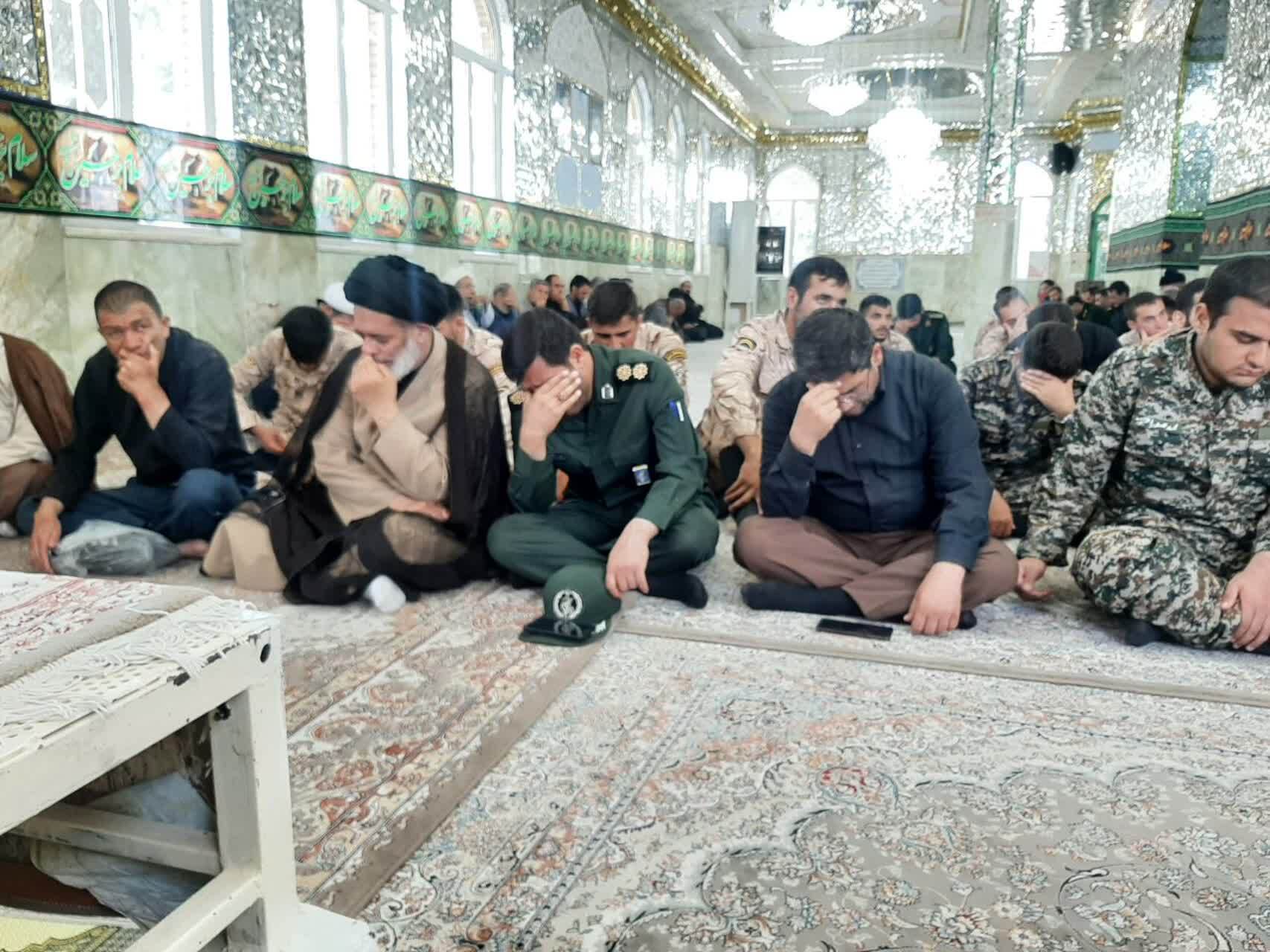 دسته عزاداری هیئت رزمندگان اسلام شهرستان خدابنده برگزار شد +تصاویر