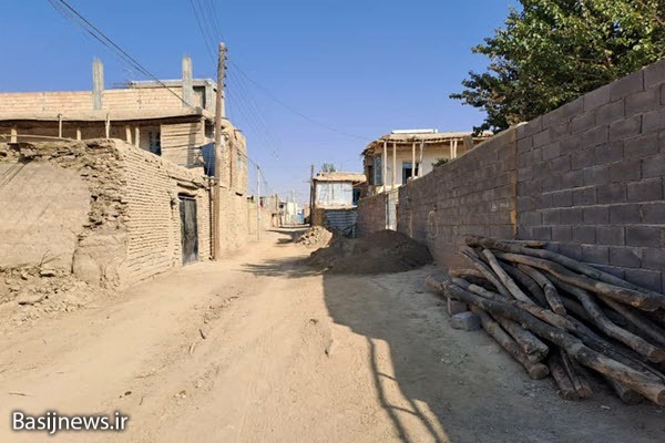 «نذر عمرانی» اهالی روستای دهنجرد برای معبرگشایی+تصاویر