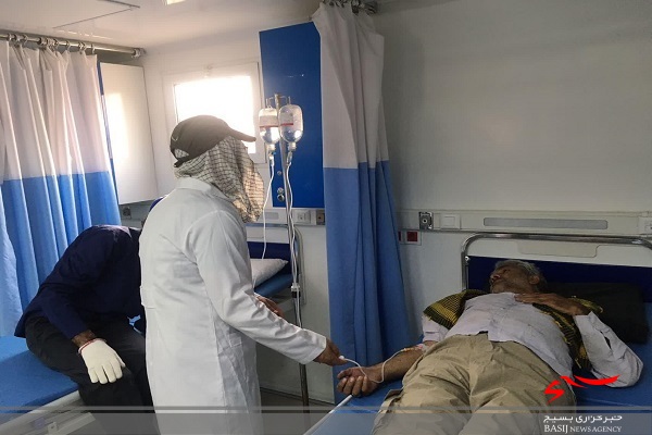 بازدید سردار سلامی از بیمارستان سیار شهید محلاتی تبریز در مرز مهران