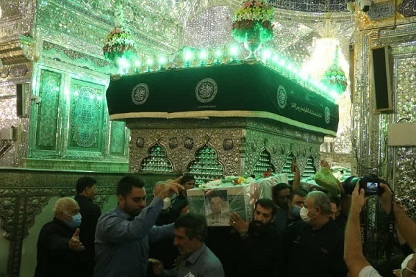تشییع و تدفین شهدای جوان امنیت در شیراز