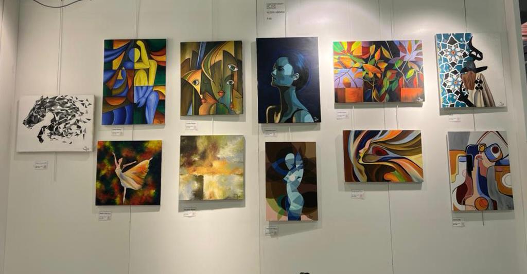 حضور هنرمند توانمند شاهرودی در نمایشگاه بین‌المللی هنر‌های تجسمی بدروم ترکیه