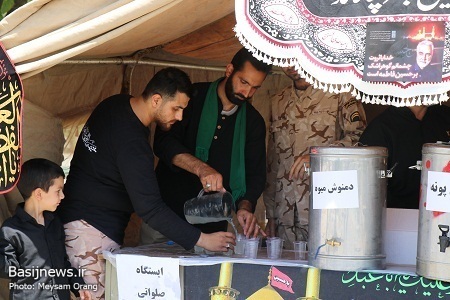 برگزاری مراسم روضه سرور و سالار شهیدان در تیپ آل محمد(ص)