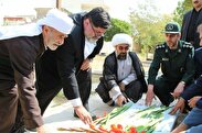 آیین تجدید میثاق با آرمان های شهدا در تکاب برگزار شد