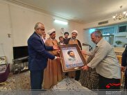 خانواده شهید حمید ناظر پناهی تجلیل شدند