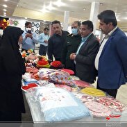 افتتاح نمایشگاه اقتصاد مقاومتی دستاوردهای بسیجیان بانوان سپاه بهبهان