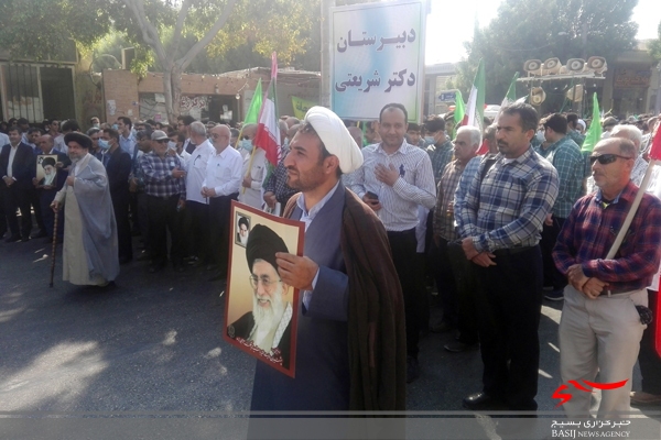 راهپیمایی بوشهری‌ها در محکومیت اقدامات هنجارشکنان و اغتشاشگران