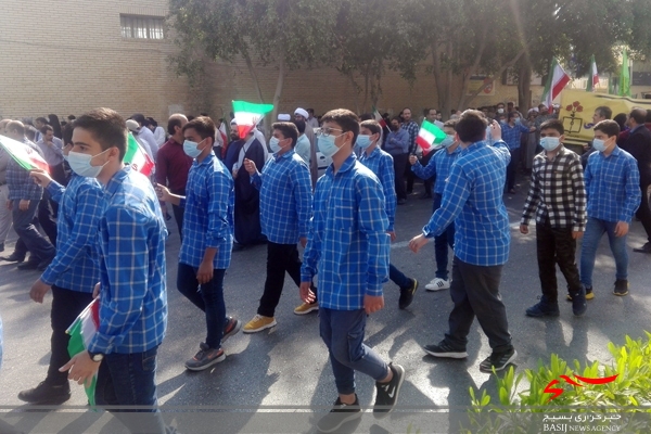 راهپیمایی بوشهری‌ها در محکومیت اقدامات هنجارشکنان و اغتشاشگران