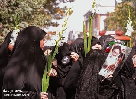 تشییع باشکوه پیکر شهید مدافع امنیت