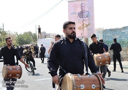 تشییع باشکوه پیکر شهید مدافع امنیت