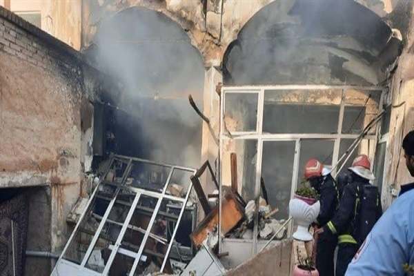 وقوع حادثه انفجار در زنجان موجب مصدومیت 2 نفر شد