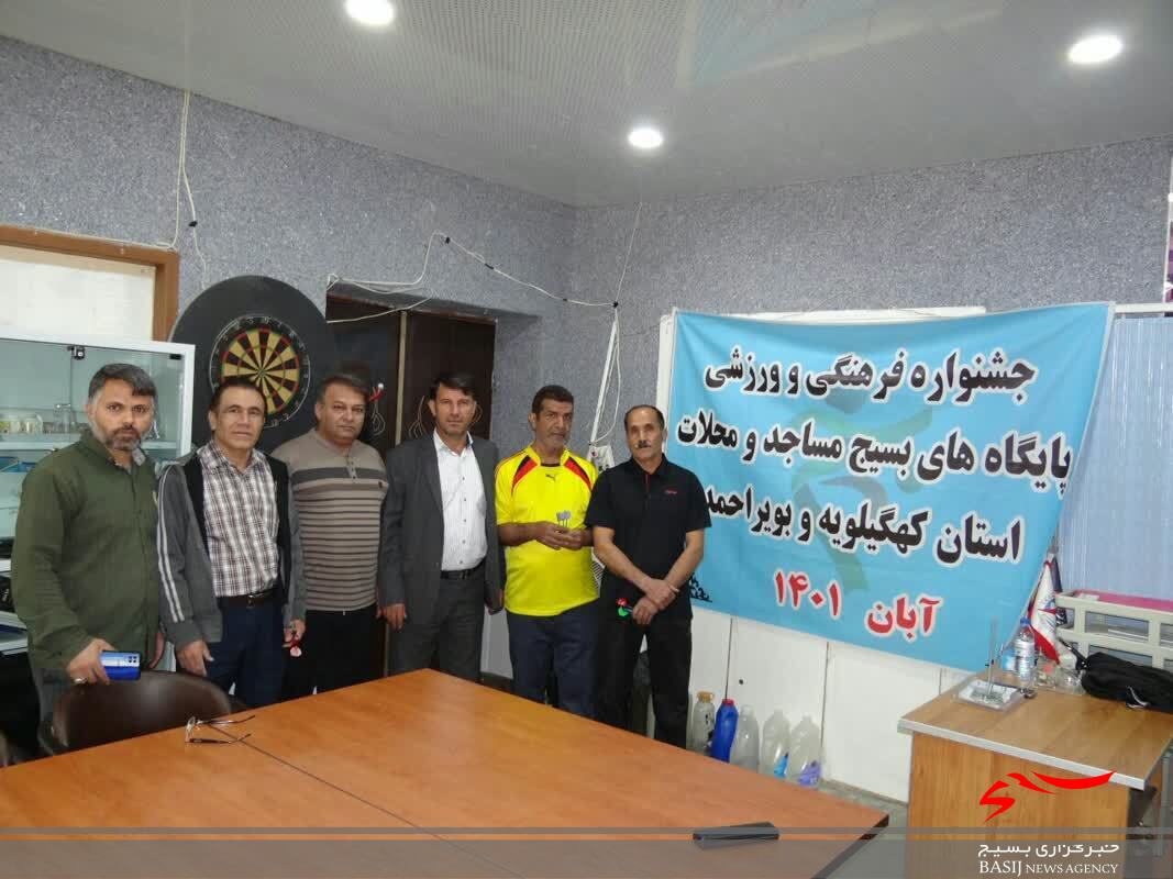 مسابقات انتخابی قهرمانی بسیج در یاسوج برگزار شد