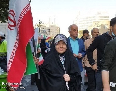حضور پرشکوه مردم تهران در راهپیمایی ۱۳ آبان ماه