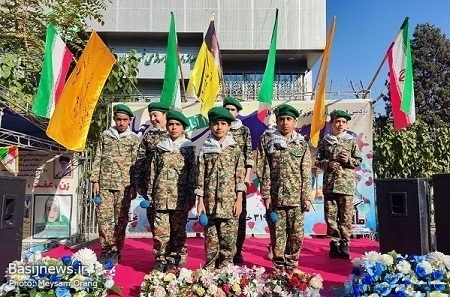 حضور پرشکوه مردم تهران در راهپیمایی ۱۳ آبان ماه