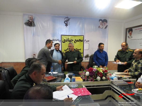 مجمع شورای جهادگران بسیجی در دلوار برگزار شد