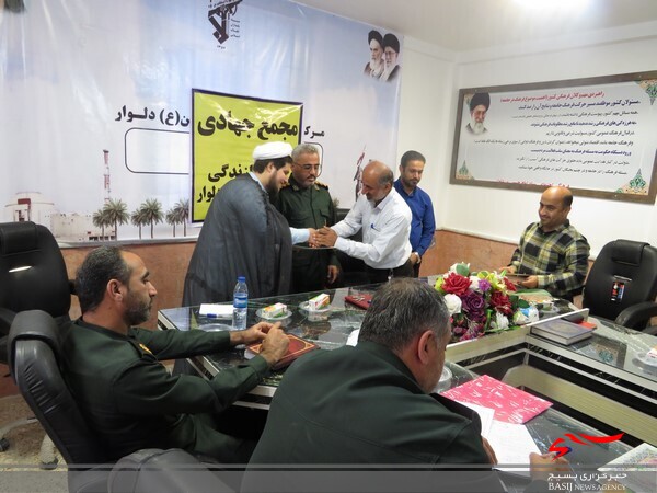 مجمع شورای جهادگران بسیجی در دلوار برگزار شد