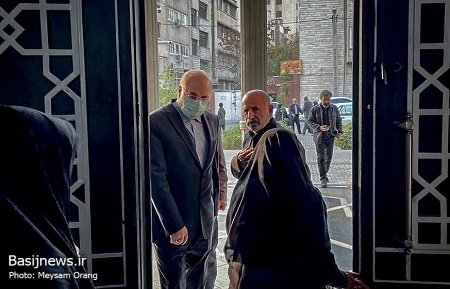 قالیباف در مراسم چهلمین روز شهادت شهید مدافع امنیت «پوریا احمدی»