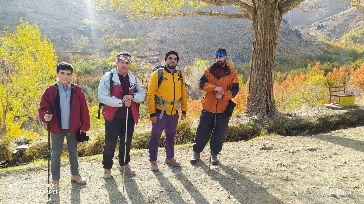صعود کوهنوردان باشگاه مقاومت زنجان به قله یخچال استان همدان +تصاویر