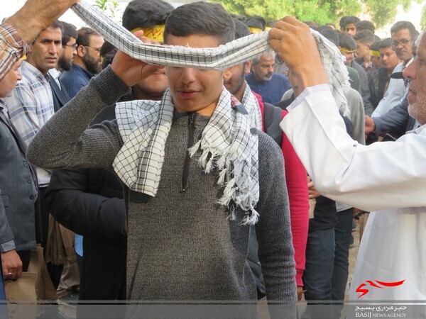 دانش آموزان دلوار به مناطق عملیاتی اعزام شدند
