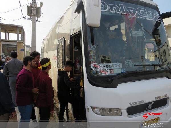 دانش آموزان دلوار به مناطق عملیاتی اعزام شدند