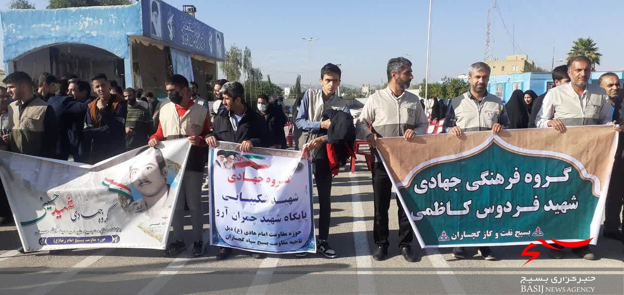 آغاز رزمایش جهادگران فاطمی ( ۲ ) در گچساران