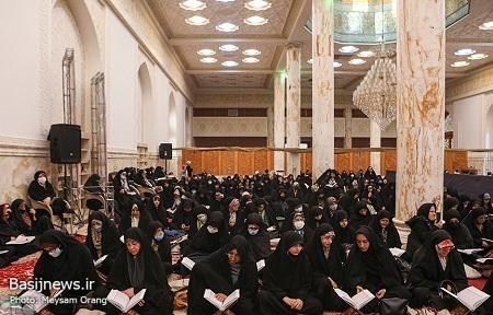 محفل قرآنی بسیج در تهران برگزار شد